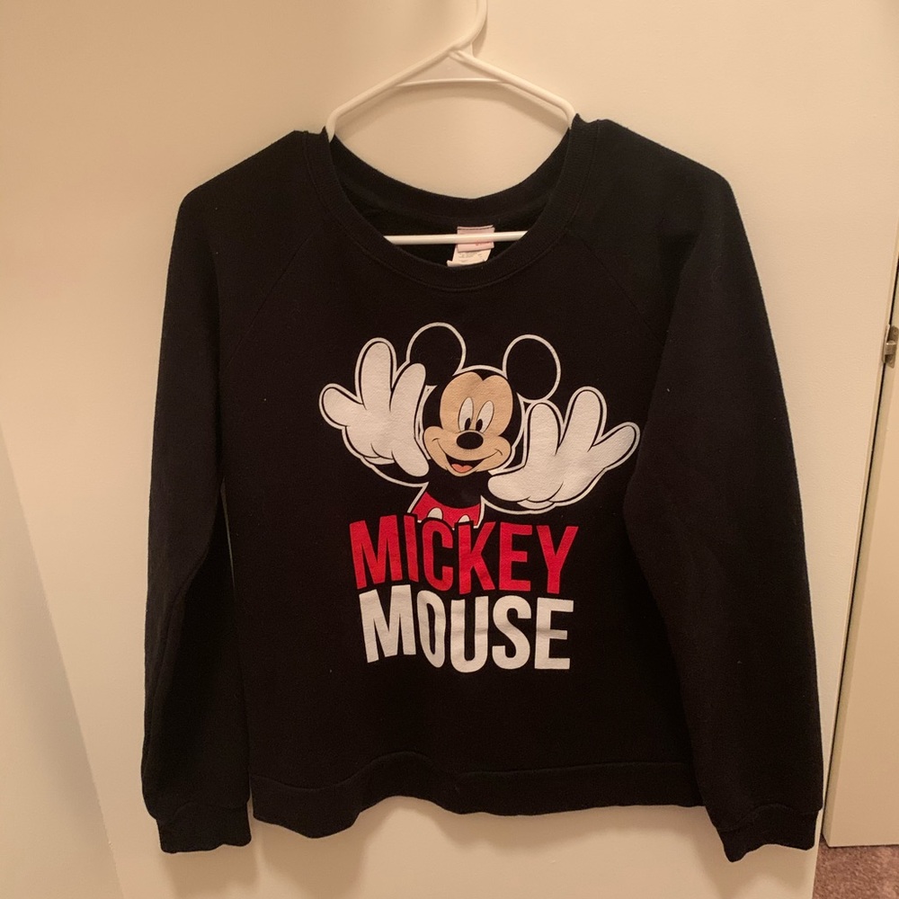 mickey mouse sweatshirt